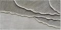 NANKAI Art Hand Painted Wave Landscape Oil Painting Modern Abstract White Art Painting 24x48 inch Abstract Wall Art Deco