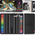 HIFORNY 80PCS Colored Pencils Set for Adults – 72 Soft Core Colored Pencils with Sketchbook, Coloring Book,Blender,Burnisher,Eraser,Sharpener & Color Chart – in Gift Box & Zipper Case