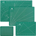 4 Packs Cutting Mats, 4size Double Sided Cutting Mat, Non-Slip 5 Layers PVC Cut Mat for Craft Art Projects Fabric Sewing, Scrapbooking Mat, A3 A4 A5 A6