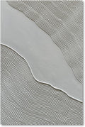 NANKAI Art Hand-Painted Modern Minimalist Abstract Art White Texture Oil Painting Large Home Wall Art Deco Oil Painting 45x30 inches