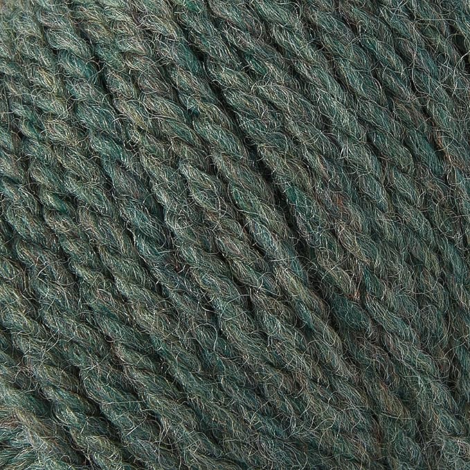 100% Merino Wool Yarn, 3-Ply Luxurious and Soft Yarn for Hand Knitting & Crocheting (Evergreen, 3Balls)