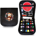 BJDAMAI Sea Otter Sewing Kit Gifts for Mom Grandma Women Adults Kids Girls Teens Beginner Traveler, Yarn, Sewing Needles, Thimble, Scissors, Tape Measure etc!