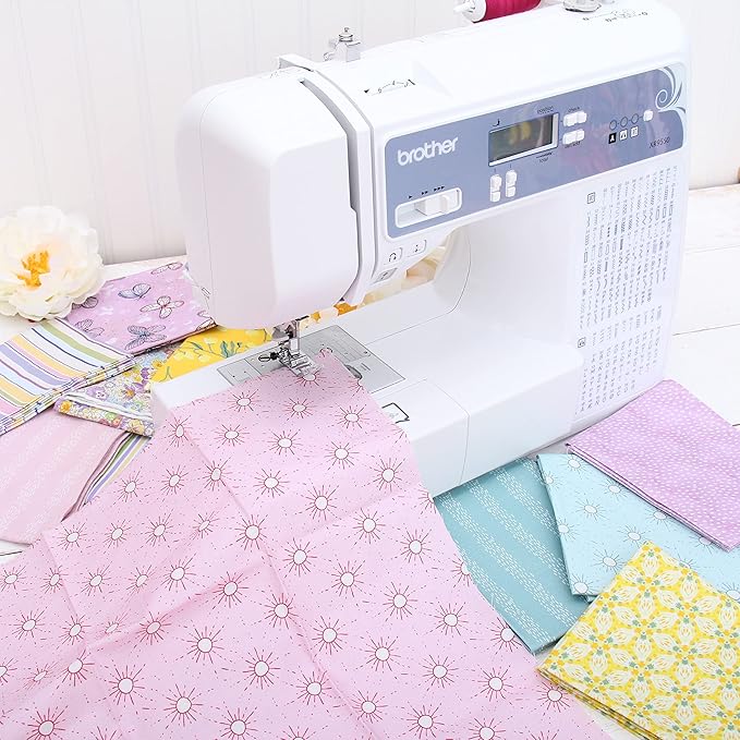 Threadart Exclusive 5 Fat Quarter Bundles - Light Aqua Vintage Prints 100% Cotton Fabric - Premium 100% Cotton Quilting Fabric - No Duplicates - Full Size Fat Quarters 18"x21" - Light Aqua