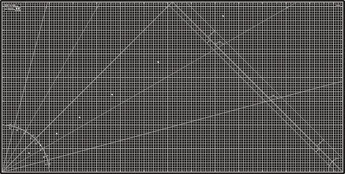 Elan Cutting Mat 36x72 Black & Taupe, Extra Large Self Healing Cutting Mat 36 x 72 Inch, 5-Ply Craft Board Black, Hobby Board for Sewing and Quilting