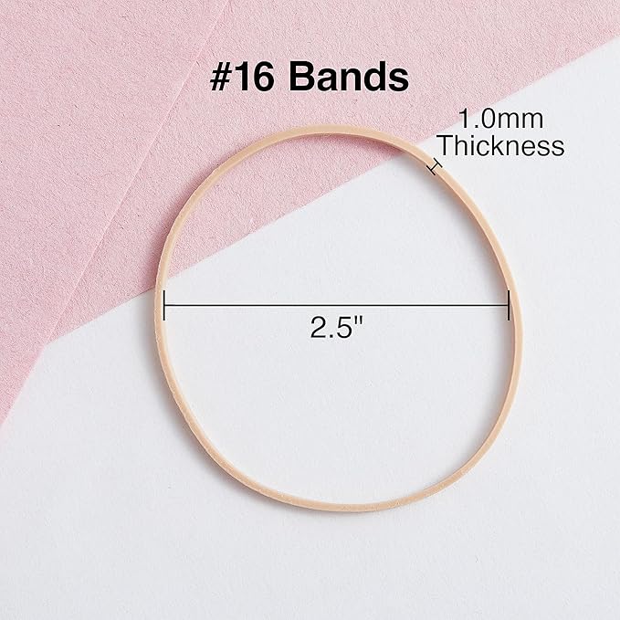 Staples Economy Rubber Bands Size #16 1/4 lb.