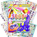 Stickers for Kids, Dcuminkel 3000+ Cute Stickers, 48 Sheets Super Colorful Stickers for Kids, Students, Teachers, Adults, Teens.Great Gift forTeens’s Birthday, Christmas Halloween or Holiday.