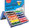 Maped - Color'Peps Triangular Colored Pencils School Pack - 240 Pack + 5 FREE Pencil Sharpeners - Vibrant Colors