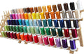 Threadart 80 Color Polyester Embroidery Machine Thread Set - Includes Sets A&B | 500M Spools 40wt | for Brother Babylock Janome Singer Pfaff Bernina Machines - Includes Black & White