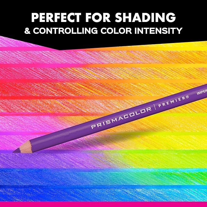 Prismacolor Premier Colored Pencils, Soft Core, Assorted Colors, 150 Count - Durable, Vibrant, Ultra-Smooth, Adult Coloring, Drawing, Sketching, Arts & Crafts