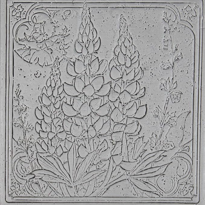 Ultimate Flower 8-Set Clay Texture Rollers (4") - Flower Set #02 - Embossing Pattern Rollers for Polymer & Ceramic Clay, Pottery & Crafts