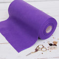 Threadart Premium Felt Roll - 12" x 10yd - Purple | Soft Wool-Like Feel | 1.2mm Thick Fabric for DIY Crafts, Sewing, Crafting Projects | Compatible with Cricut Maker