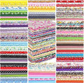 100 Pcs 8 x 8 Inch Cotton Fabric Squares No Repeat Pre Cut Quilting Fabric Bundles Multi Color Floral Square Patchwork Floral Printed Quilting Supplies for Sewing, Christmas DIY Craft, Scrapbooking