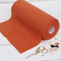 Threadart Premium Felt Roll - 12" x 10yd - Rust | Soft Wool-Like Feel | 1.2mm Thick Fabric for DIY Crafts, Sewing, Crafting Projects | Compatible with Cricut Maker