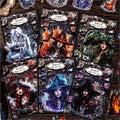 Yoksas 120Pcs Vintage Gothic Witch Stickers - Waterproof Dark Priests Witchy Stickers for Scrapbooking,Junk Journals,Witchcraft Supplies