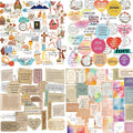 300+ Inspirational Christian Stickers, Waterproof Bible Verse Jesus Stickers for Water Bottles Laptop Scrapbook Journaling Planner, Bible Study Vision Board Supplies Christian Easter Gifts for Women