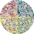 Arme Stickers Pack, 400 PCS Cute Vinyl Stickers for Water Bottles, Art Laptap Stickers for Kids Teens Girls Adults, Waterproof Sticker for Skateboard Notebooks Phone