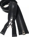 Leekayer #10 27 Inch Separating Jacket Zipper Black Nickel Metal Zipper Heavy Duty Metal Zippers for Jackets Sewing Coats Crafts (27" Nickel)