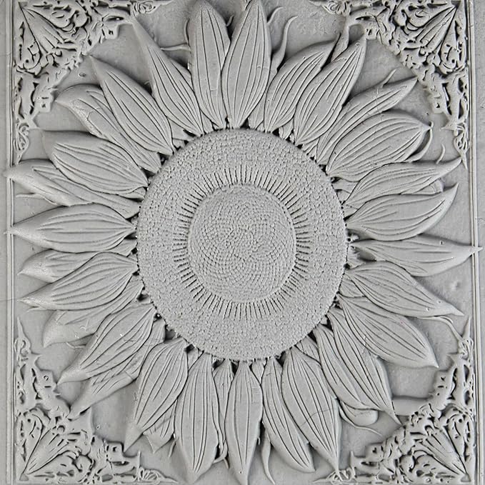 Ultimate Flower Clay Texture Rollers 8-Set (4") - Flower Set #01 - Embossing Pattern Rollers for Polymer & Ceramic Clay, Pottery & Crafts