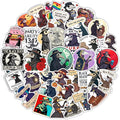 100Pcs Plague Doctor Stickers for Water Bottle, Laptop - Plaque Doctor Decoration & Party Supplies - Spooky Stickers - Gift for Women & Men