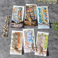 Alideco 120pcs Scrapbook Stickers Vintage Plants Flowers Bookshelf Stone Wall Waves Scrapbooking Junk Journal Crafts Embelishment Decoration Stickers (shenghuochanglang)