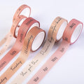 DIVERSEBEE Pastel Washi Tape Set, 5 Rolls Decorative Scrapbook Tape, Cute Craft Tape, Scrapbooking Bullet Journal Supplies, Bible Journaling, Planner Accessories, Gift Wrap Tape (Planner)