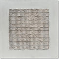 NANKAI Art White Texture Abstract Art Oil Painting 44x44 Inches Contemporary Minimalist Art Large Home Wall Decoration