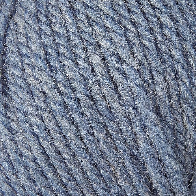 100% Merino Wool Yarn, 3-Ply Luxurious and Soft Yarn for Hand Knitting & Crocheting (Light Blue, 1Ball)