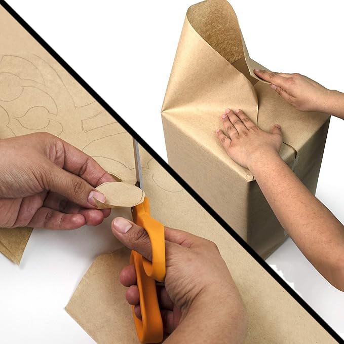 Brown Kraft Paper Roll - 24 Inch X 1200 Feet - for Gift Wrapping, Crafts, Packing, Void Filling - Made in The USA (Kraft Full Pallet 50 Rolls)