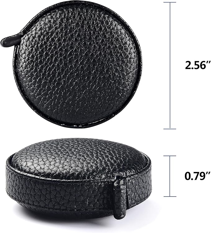 3m/120 Tape Measure Body Measuring Tape for Body Cloth Tape Measure for Sewing Fabric Tailors Medical Measurements Tape Dual Sided Sewing Cloth Tailor Craft Ruler Retractable (Black, 1 Pack)