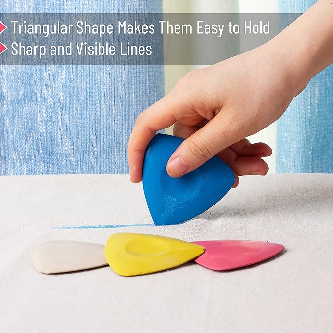 Mr. Pen- Tailors Chalk, 8 Pack, Washable, Sewing Chalk for Fabric, Fabric Marker, Sewing Supplies