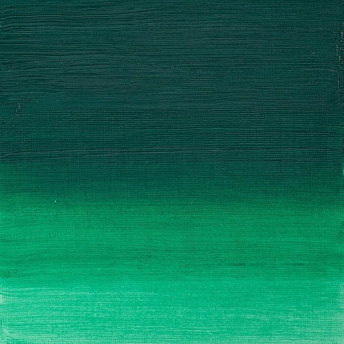 Winsor & Newton Artists' Oil Color, 37ml (1.25 oz) Tube, Permanent Green Deep