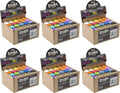 Soho Urban Artist Jumbo Artist Street Pastel Sidewalk Chalk Set - for Pavement, Sidewalks, Concrete, or Brick with Rich Pigments, Bright, Soft, Smooth, and Durable - Set of 20 Assorted Colors - 6 Pack