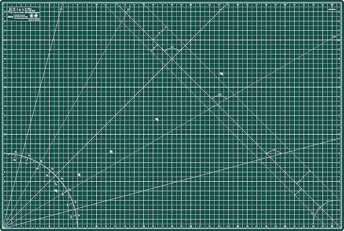 Elan Cutting Mat A1 Green, Large Self Healing Cutting Mat 24 x 36 Inch, 5-Ply Craft Board Green, Hobby Board for Crafts 24x36 Inch