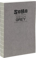 SoHo Urban Artist Open Bound Sketch Pads - Open Coptic Bound Sketch Pads for Drawing, Calligraphy, Any Dry Media, & More! - [Grey - 5.6x8.26 - Single]