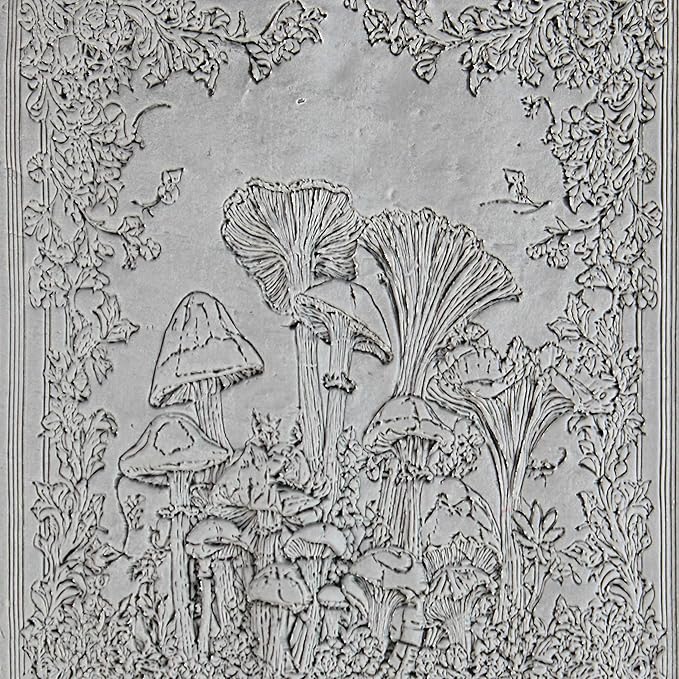 Ultimate Forest 8-Set Clay Texture Rollers (4") - Forest Set #01 - Embossing Pattern Rollers for Polymer & Ceramic Clay, Pottery & Crafts