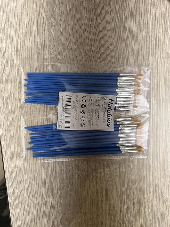 Small Paint Brushes for Crafts, Paint Brushes Set for Acrylic Painting 30PCS Bulk, Mini Painting Brushes for Kids Adults Oil Watercolor Rock Painting Body Face Nail Art