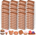 144 Pcs Air Dry Clay Bulk 76 oz Christmas Soft DIY Modeling Clay Kit Magic Foam Crafts for Sculpting Kids Gifts Party School Supplies for Crafts Artistic Project(Light Brown)