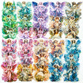 Yoksas Large Holographic Shiny Fantasy Angel Fairy Stickers - 30Pcs Waterproof Clear Glitter Christian Faith Scrapbook Stickers for Junk Journals,Planner,Resin Art Supplies