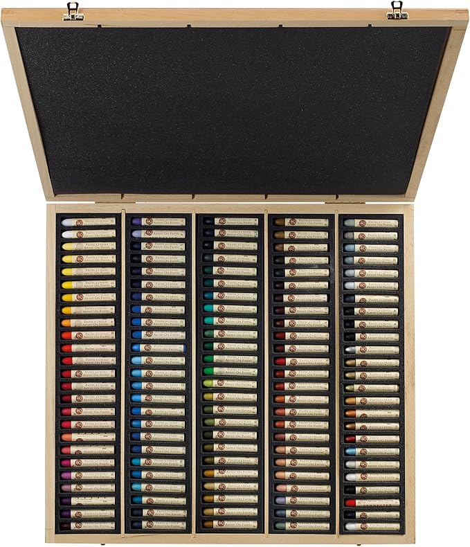 SENNELIER Oil Pastel 120 Assorted Wood Box