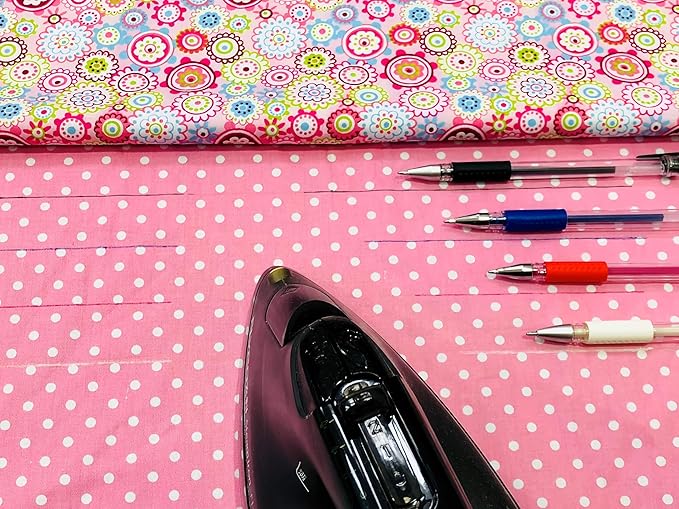 Heat Erase Pens for Fabric with 8 Free Refills for Quilting Sewing, 4 Colors Assorted Pack