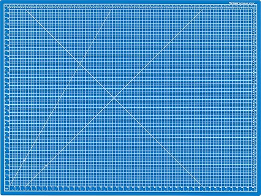 Dahle Vantage 10694 Premium Self-Healing Cutting Mat, 36"x48", 1/2" Grid, 5 Layers for Max Healing, Perfect for Crafts & Sewing, Blue
