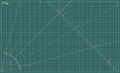 Elan Cutting Mat 36x60 Green, Extra Large Self Healing Cutting Mat 36 x 60 Inch, 5-Ply Craft Board Green, Hobby Board for Sewing and Quilting
