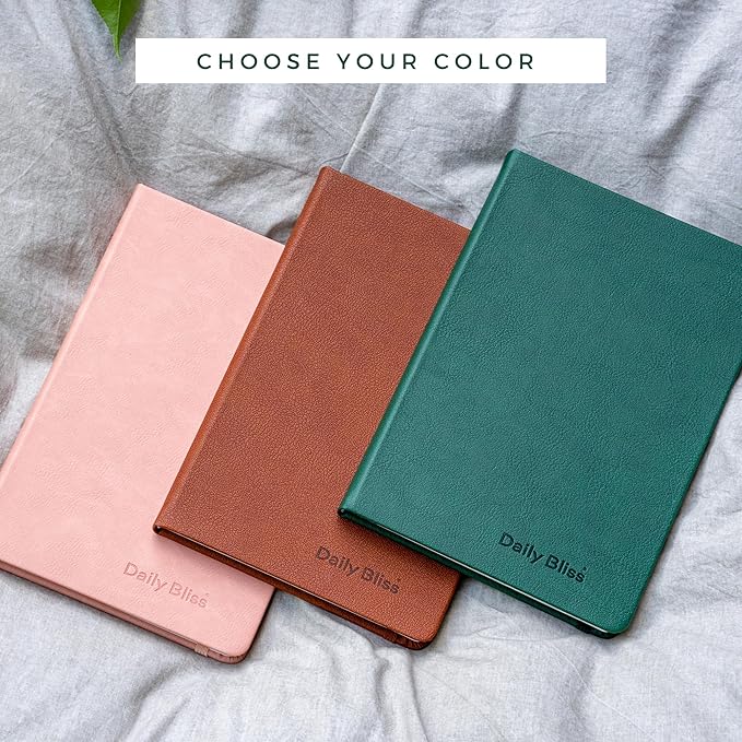 Daily Bliss Stone Paper Journal Premium A5 Hardcover Vegan Leather Notebook Journal | 160 Pages | Premium Quality Professional Notebook For Men and Women |Comes With Gift Box Waterproof Notebook