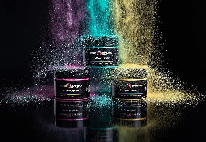 Eye Candy Pigments Premium Gold Mica Powder - Kula Gold (25gr) - for Epoxy, Resin, Soap, Paint, Woodworking, Acrylic Pouring, Bath Bombs, Fishing Lures - DIY Arts and Crafts Additive