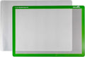 Precision Fusing Mat (17" x 24") Includes No-Slip/Nonstick mat with See-Through Design for Appliqué Creation, and Teflon Coated Pressing Sheet - Applique Pressing Sheet