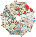 Craftido -25 Options- 100% Cotton Quilting Fabric Bundles 10pcs Fat Quarters 18”x21”-Medium Weight 5.2 oz- Soft Cotton for Quilting, Sewing Project, Patchwork, DIY Crafts – Paris Style