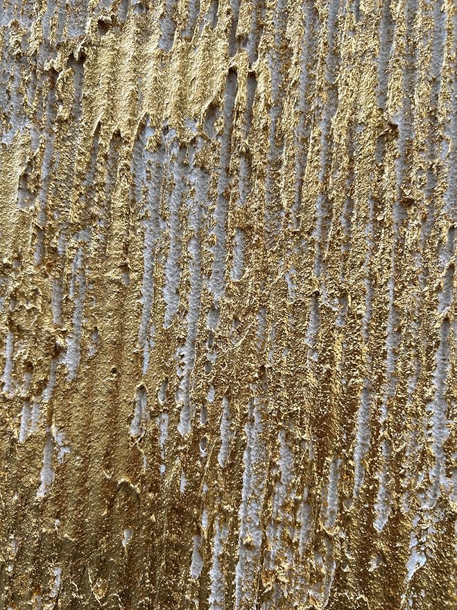 Art Hand-Painted Gold Texture Minimalist Oil Painting Modern Abstract Art Painting 45x30 inch Home Wall Decorative Art